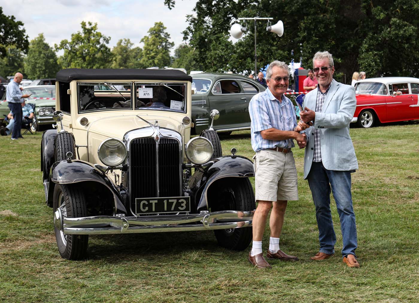 Best Antique & Prohibition Class – 1931 Chrysler CD8 Cabriolet